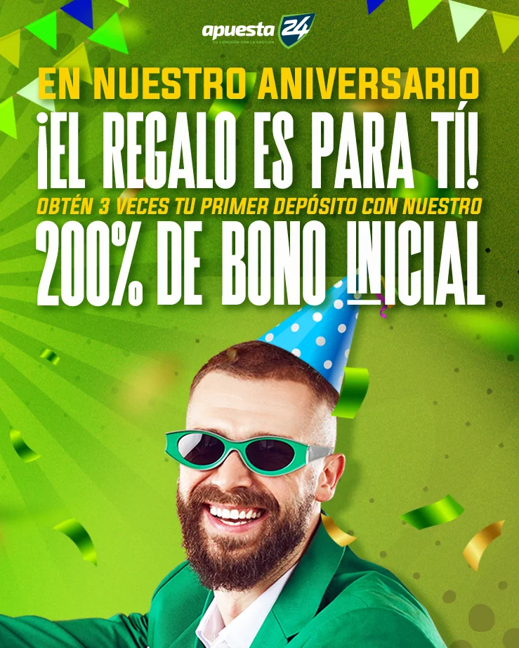 Triplicamos tu primer depósito! Promo de aniversario