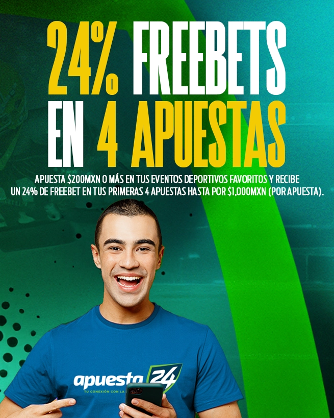 Apuesta $200 MXN en tus eventos deportivos favoritos